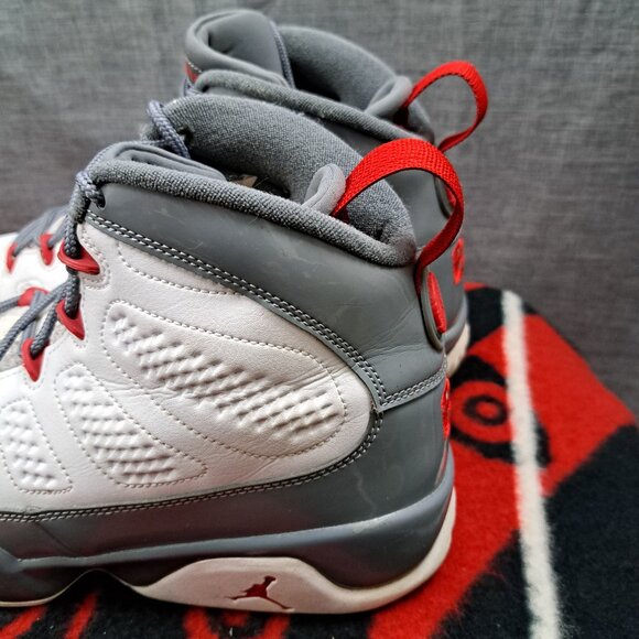 %Size 11 Nike Air Jordan 9 Retro Fire Red Mens CT8019-162 / AJ20 main image 6